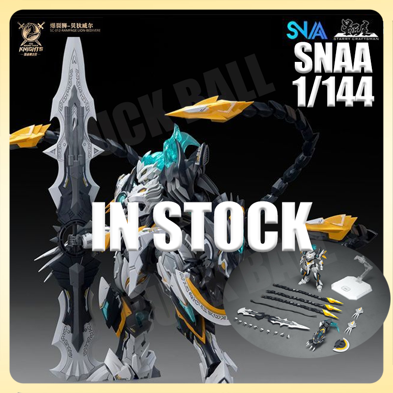 Model Kit Snaa - Stokta SNAA SC-012 RAMPAGE LION BEDIVERE