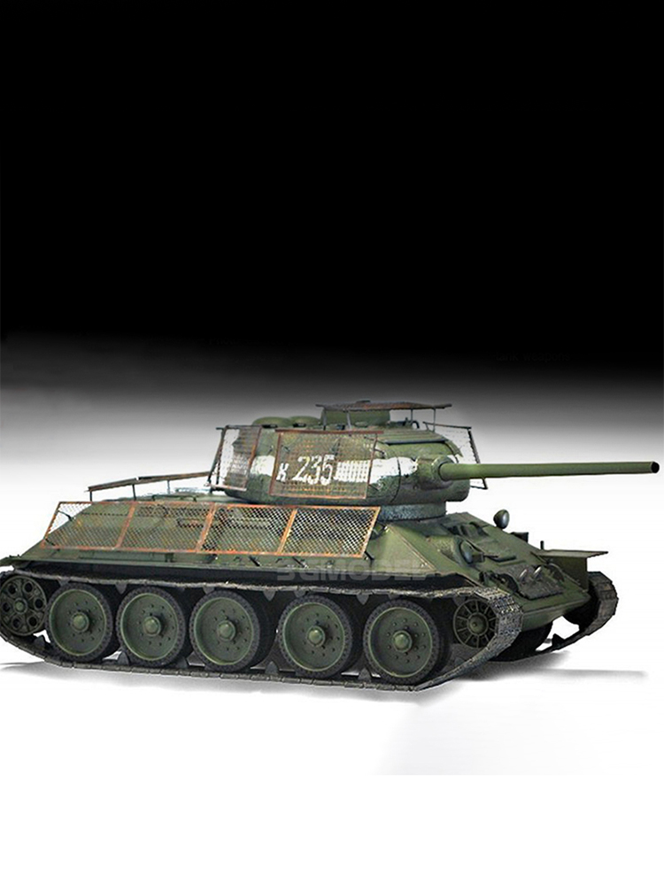 Model Kit Academy - Akademi monte tankı model seti 13295