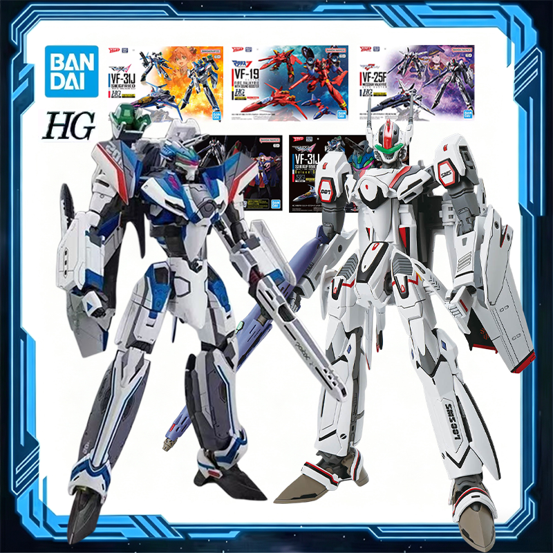 Model Kit Valkyrie - Bandai Orijinal HG 1/100 Macross Frontier