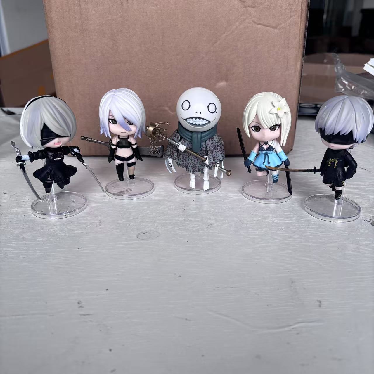 Model Kit Nier Automata - 5 adet/takım Oyun NieR YoRHa 2B