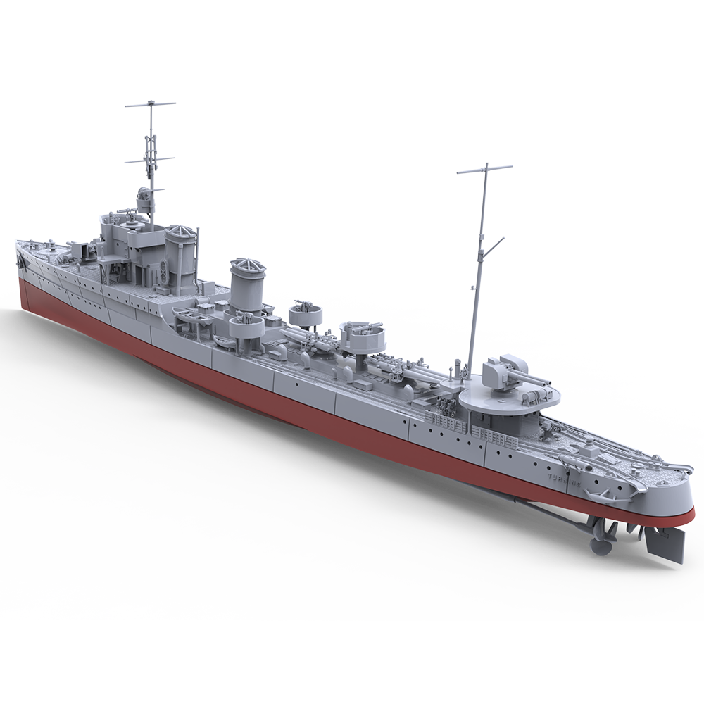 Model Kit Destroyer - SSC732 MRY-SFW 1/350 1/700 1/200 İtalyan