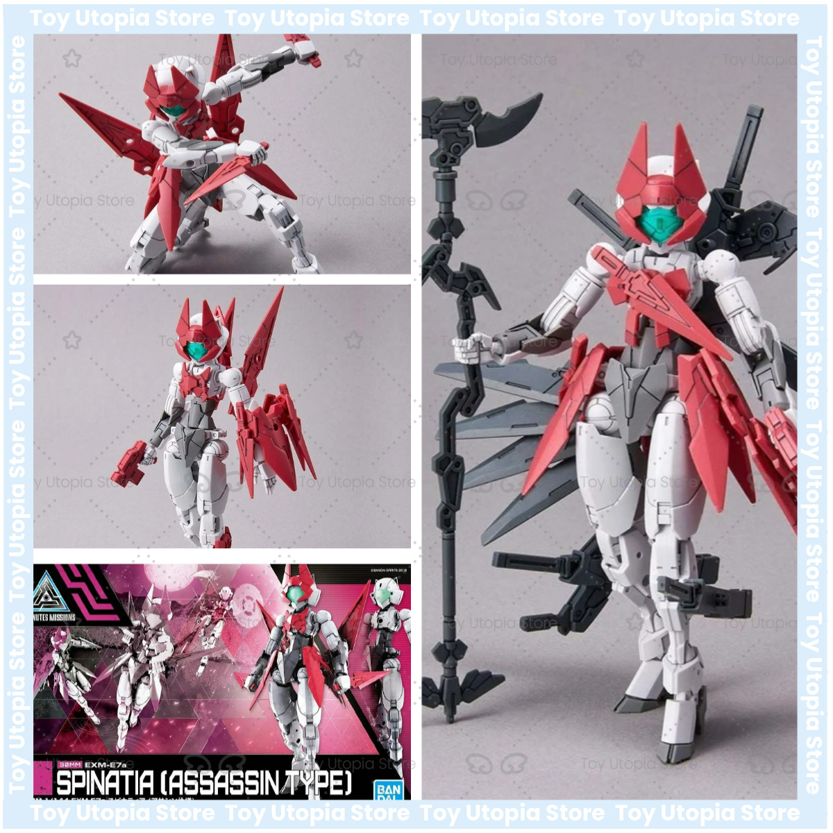 Model Kit Bandai 30 - Bandai Orijinal 30 Dakika Misyon Model