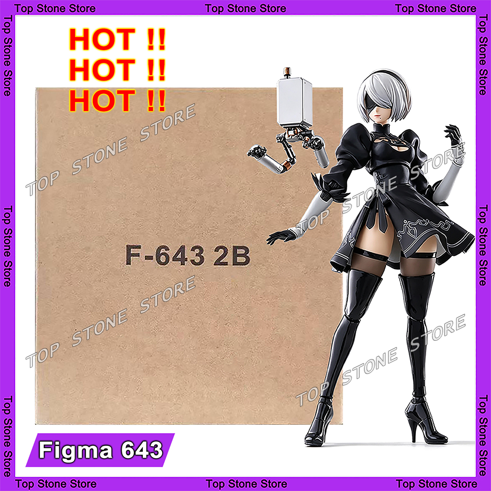 Model Kit Nier Automata - Figma # 643 Yorha 2B Aksiyon