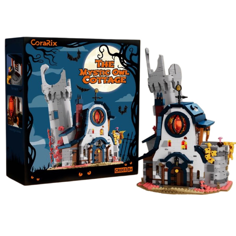 Model Kit Companies - MOC Sokak Görünümü Sahne Orman Kulübesi