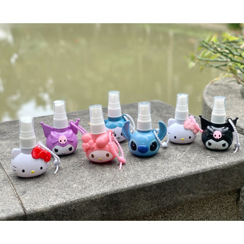 Model Kit Simulator - 50ML Hello Kitty Bölmeli Şişe Sevimli