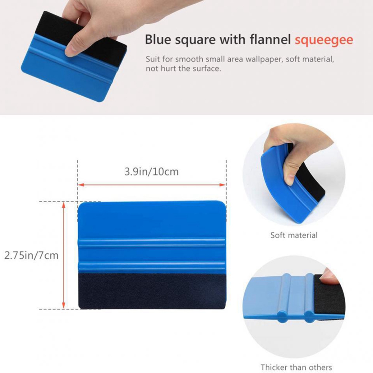 Seam Scraper Tool - 16 Parçalı Araba Kaplama Filmi Duvar