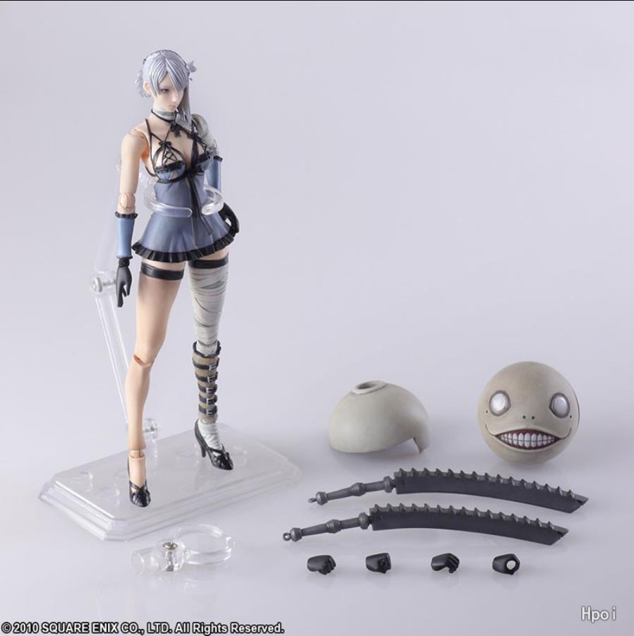 Model Kit Nier Automata - Stokta getirmek sanat Kaine aksiyon figürleri