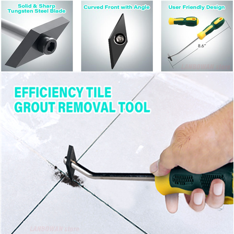 Seam Scraper Tool - Harç Temizleme Aracı Kalafat Temizleyici Kazıyıcı