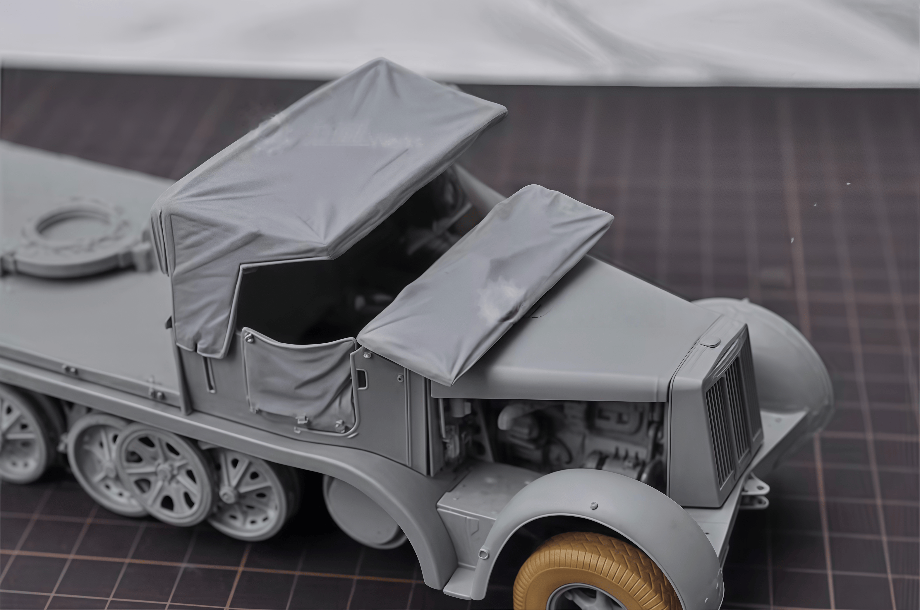 Model Kit Runner - 1/35 Döküm Reçine Model Montaj Seti,