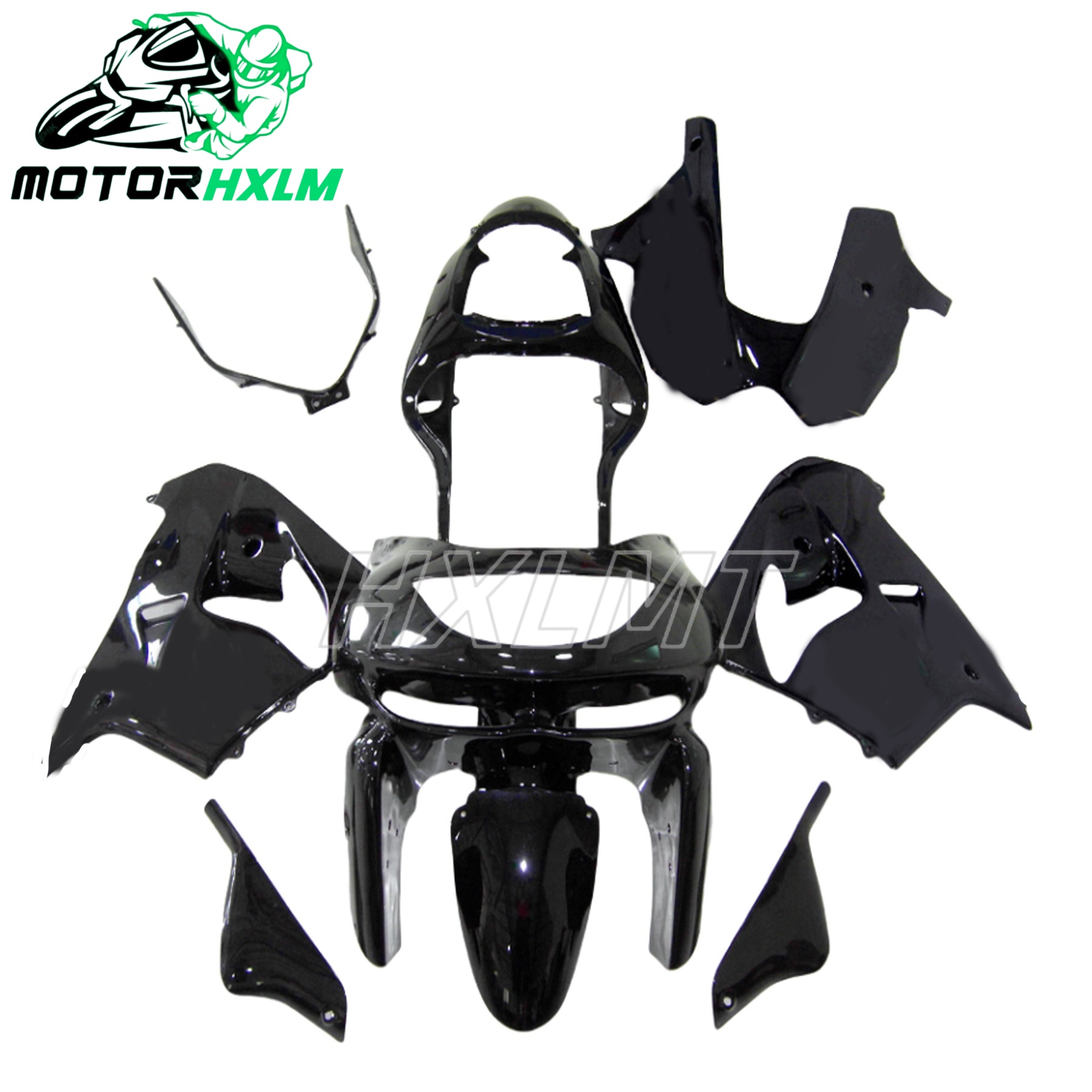 Model Kit Ninja - Motosiklet Kaplamaları Kaporta Kawasaki Ninja ZX9R