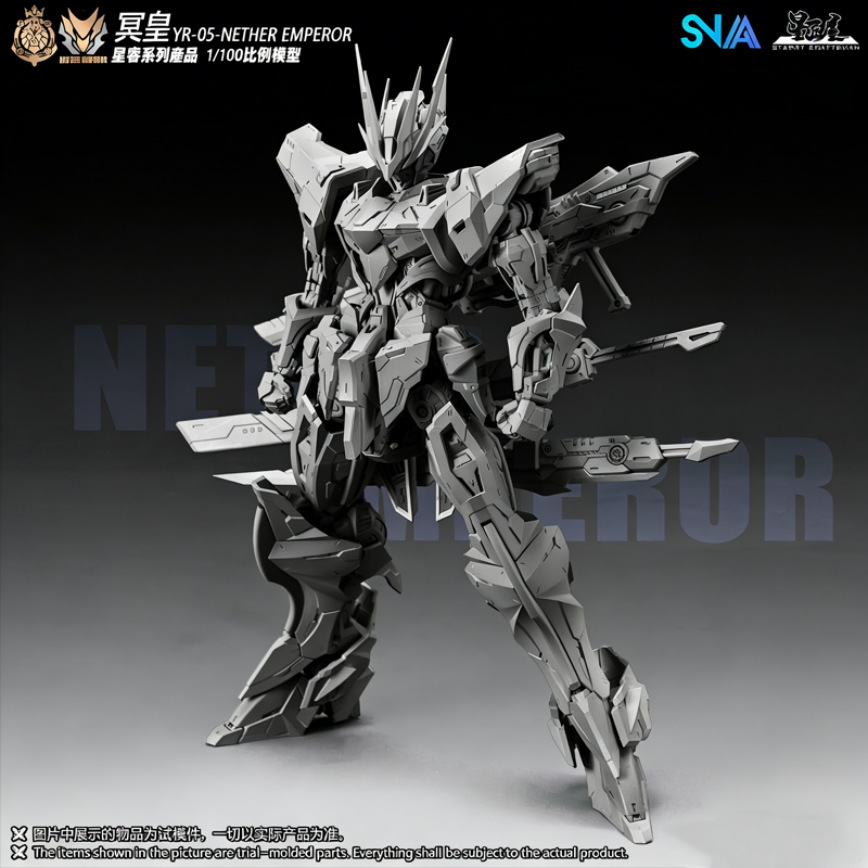 Model Kit Snaa - SNAA YR-05 Nether Emperor Mecha Montaj