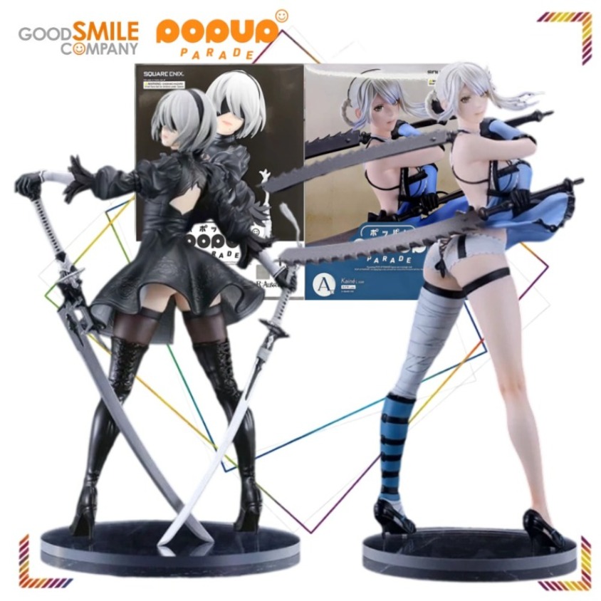 Model Kit Nier Automata - İYİ GÜLÜMSEME 2B Aksiyon Figürleri Kaine
