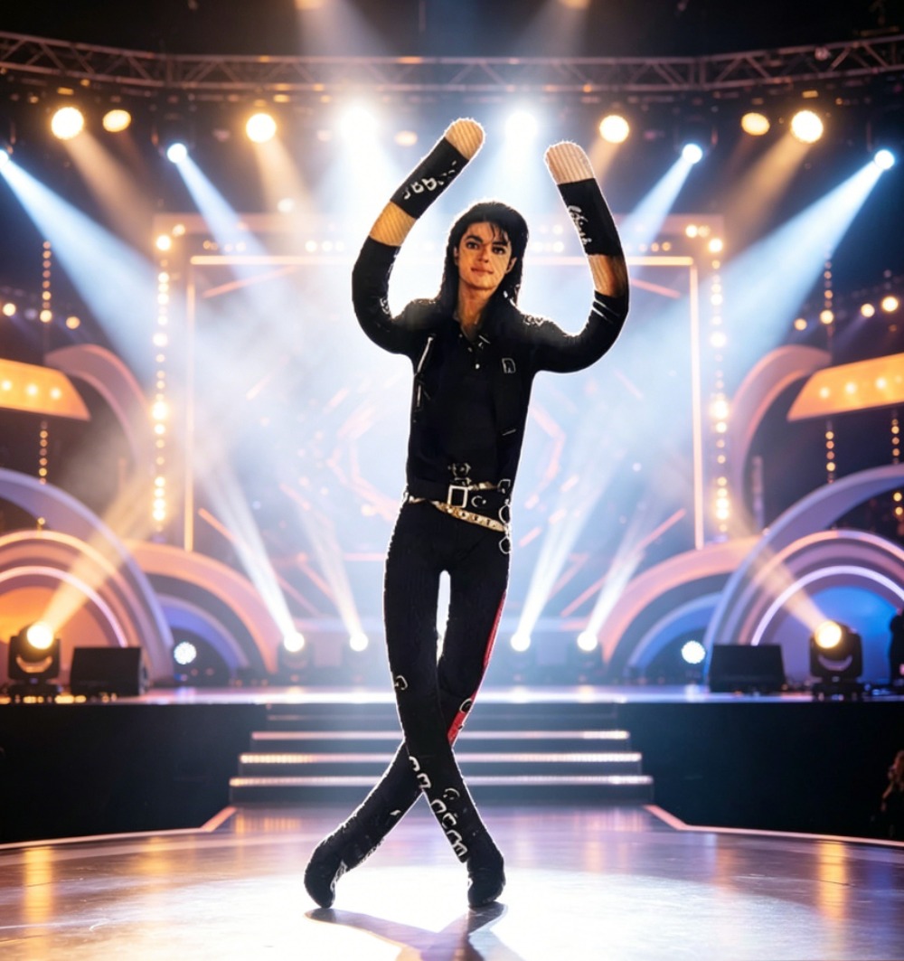 Model Kit Joints - Michael Jackson Hareketli Eklemli Peluş Doldurulmuş