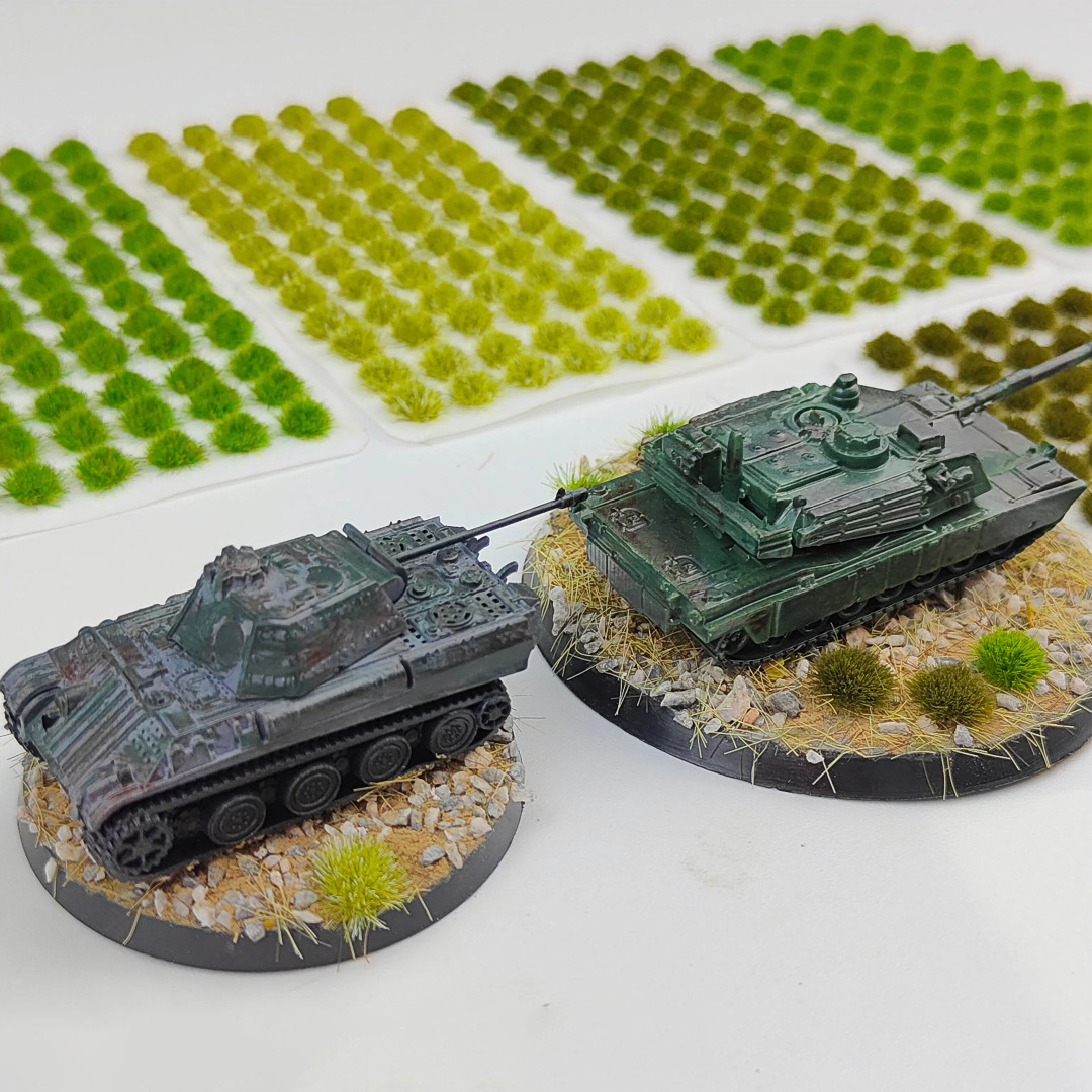 Model Kit Diorama - 3MM Statik Çim Kümesi Model Kitleri