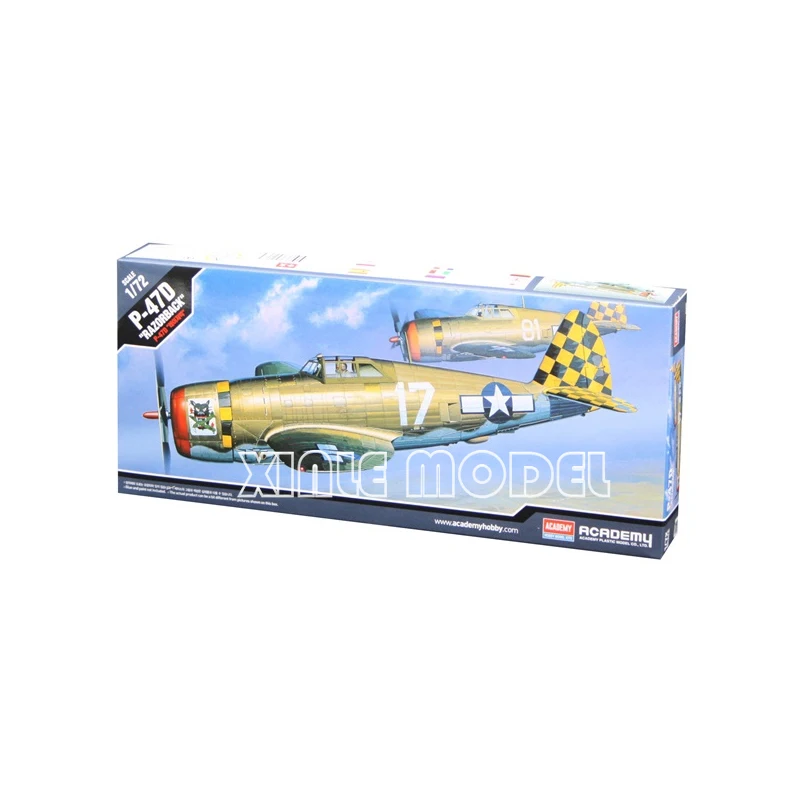 Model Kit Academy - Academy 12492 American P-47D Thunderbolt Ön