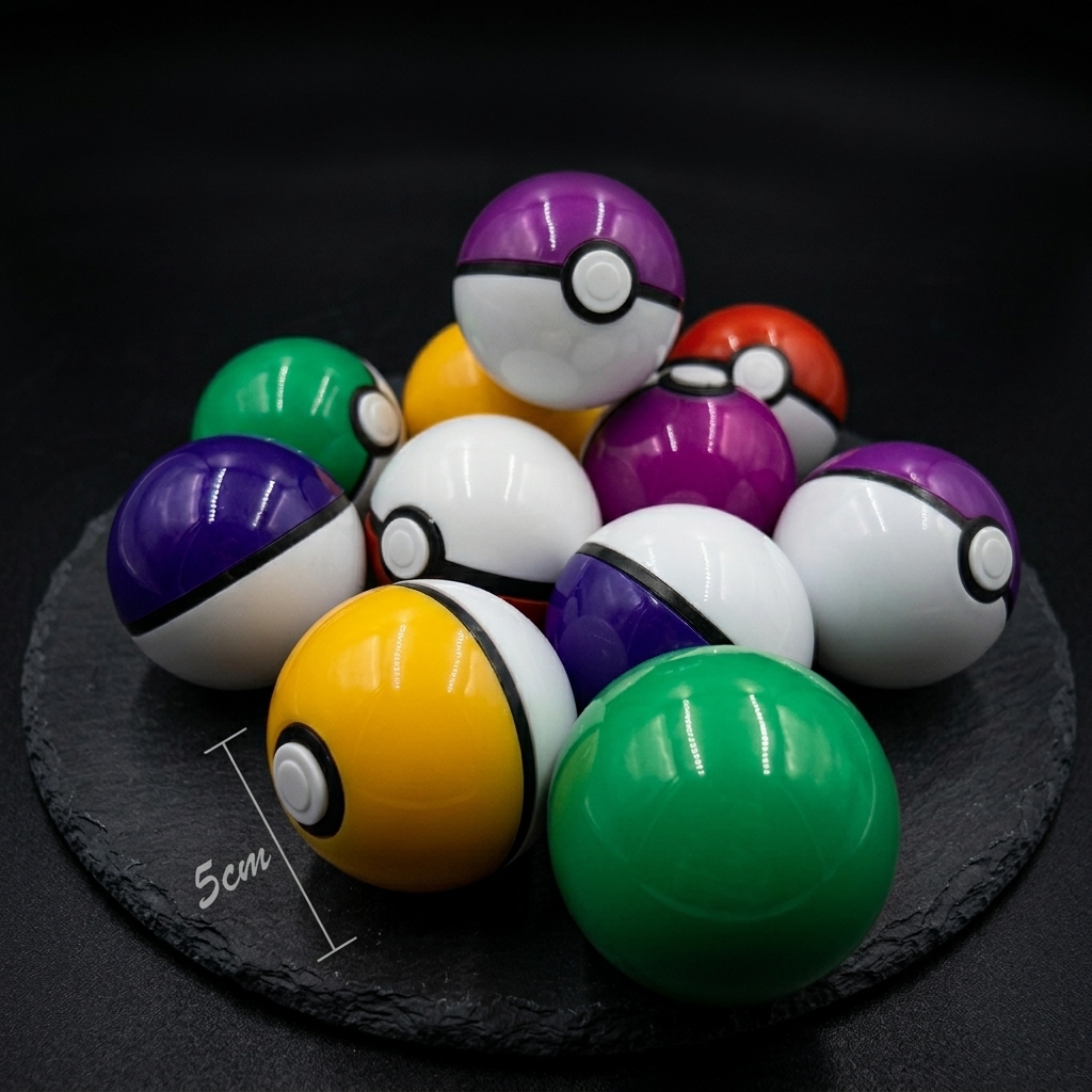 Model Kit Box - Bandai Pokemon 50mm Pokeball Kapsül Gashapon