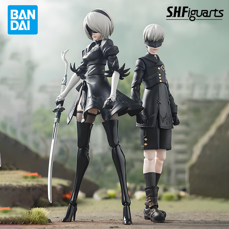 Model Kit Nier Automata - BANDAI Orijinal S.H.Figuarts Serisi NieR: Automata