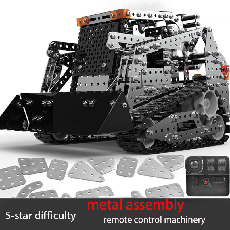 Model Kit Runner - 2.4G 10CH RC paletli DAMPERLİ KAMYON