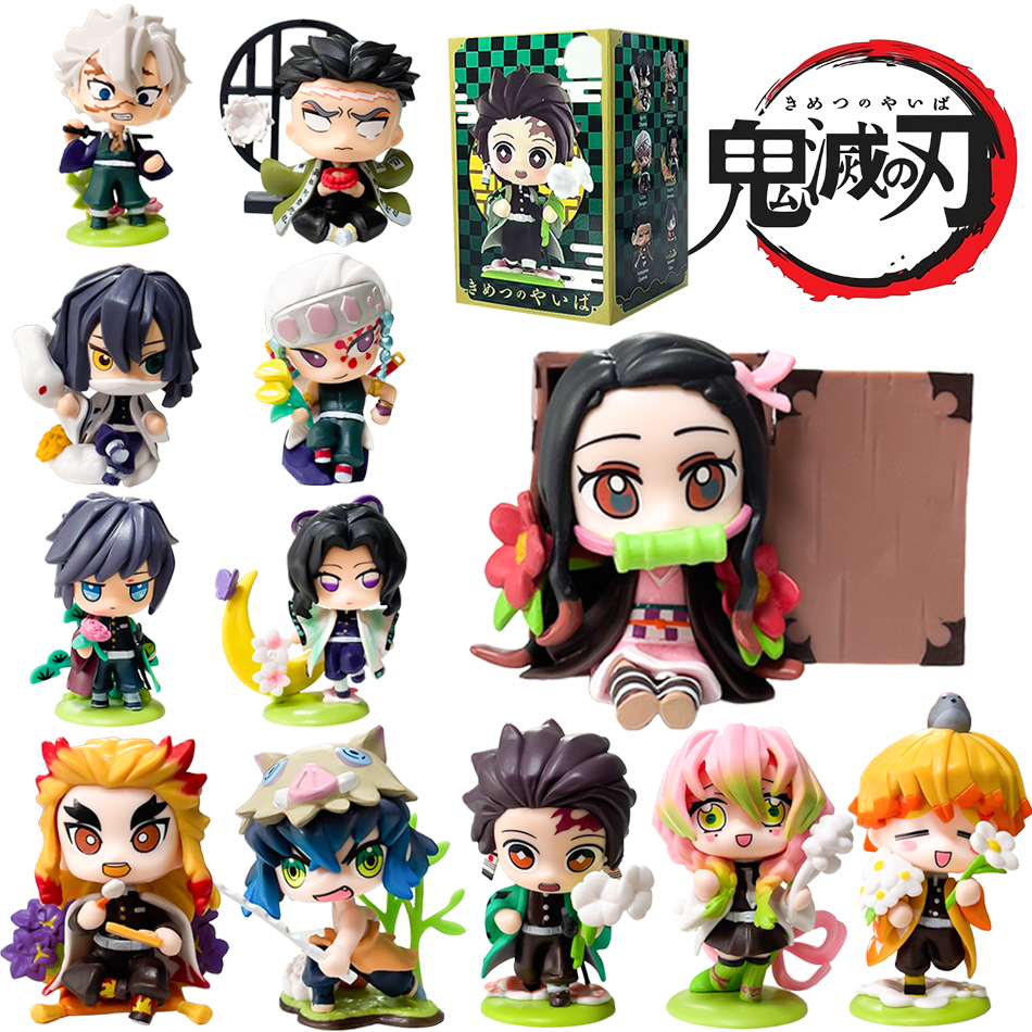 Model Kit Demon Slayer - Iblis avcısı Tanjiro Kamado Nezuko Anime