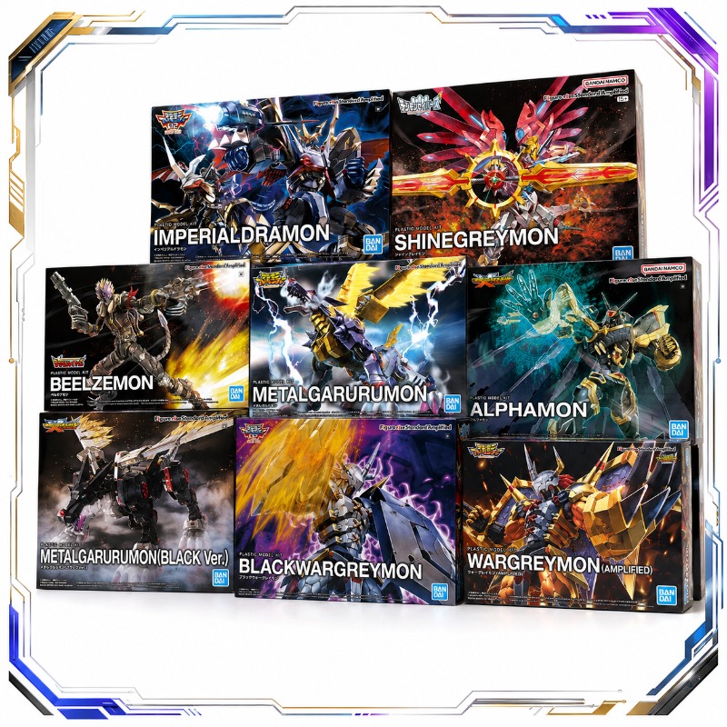 Model Kit Imperialdramon - Bandai Orijinal Digimon Figürü Rise Standart