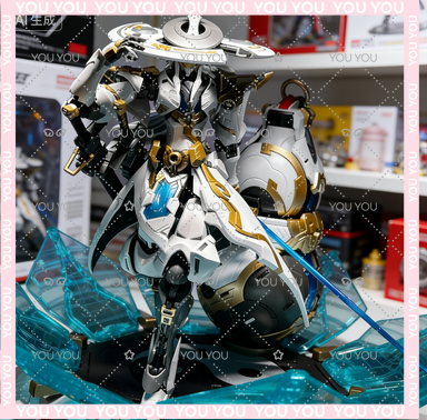 Model Kit Xiaoyaozi - Stokta MingjiangZhuan XIAOYAOZI Montajlı Hareketli Model