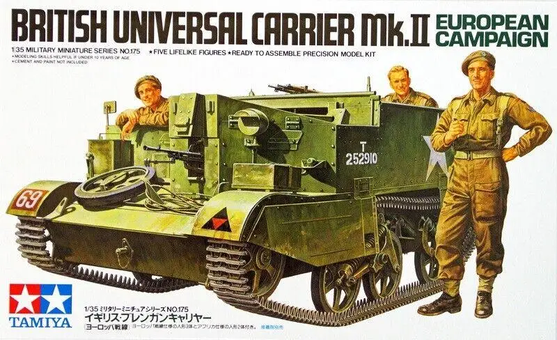 Model Kit Simulator - Tamiya 35175 1/35 Model Kit İngiliz