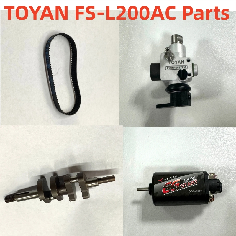 Model Kit Engine - TOYAN FS-L200AC Çift Silindirli Motor Modeli