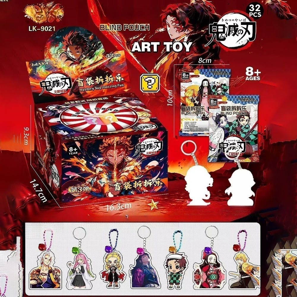 Model Kit Demon Slayer - Anime 32 adet Set iblis avcısı
