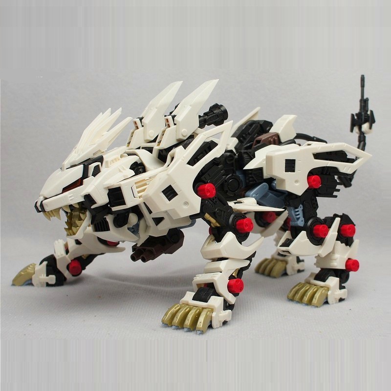 Model Kit Companies - BT yapı taşları ZOIDS Robot aslan