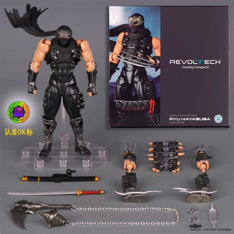 Model Kit Ninja - Revoltech İnanılmaz Yamaguchi Ryu Hayabusa Ninja