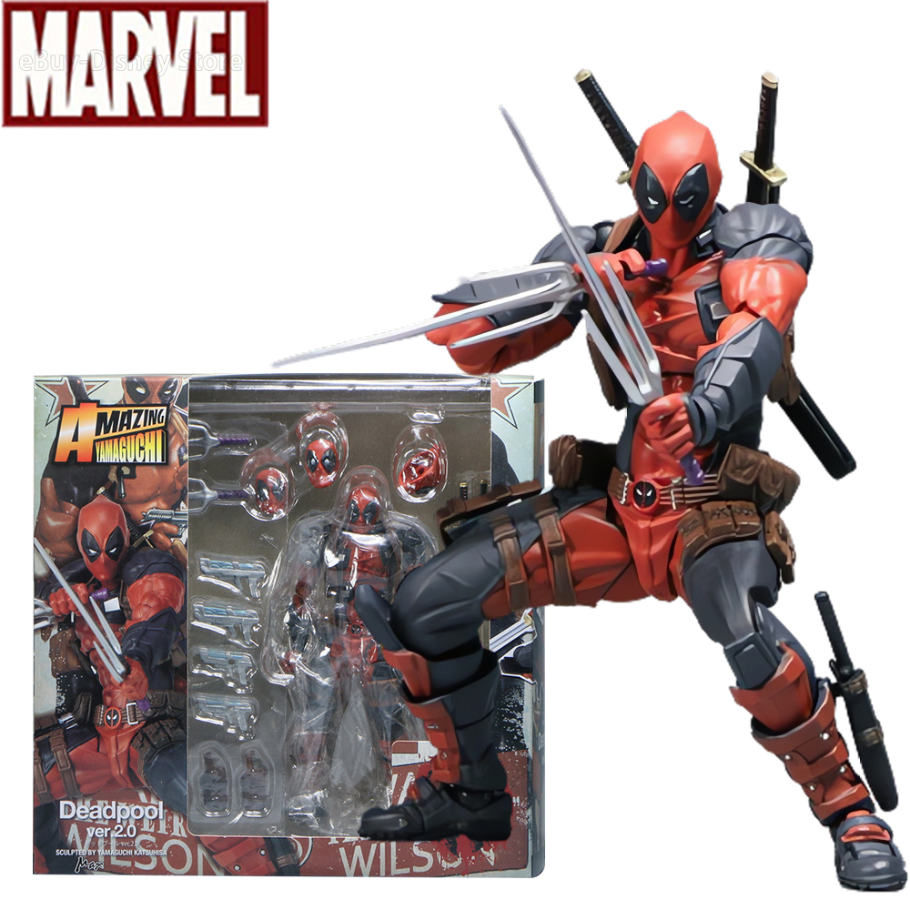 Model Kit Iron Man - İnanılmaz Yamaguchi Deadpool 2.0 aksiyon figürü