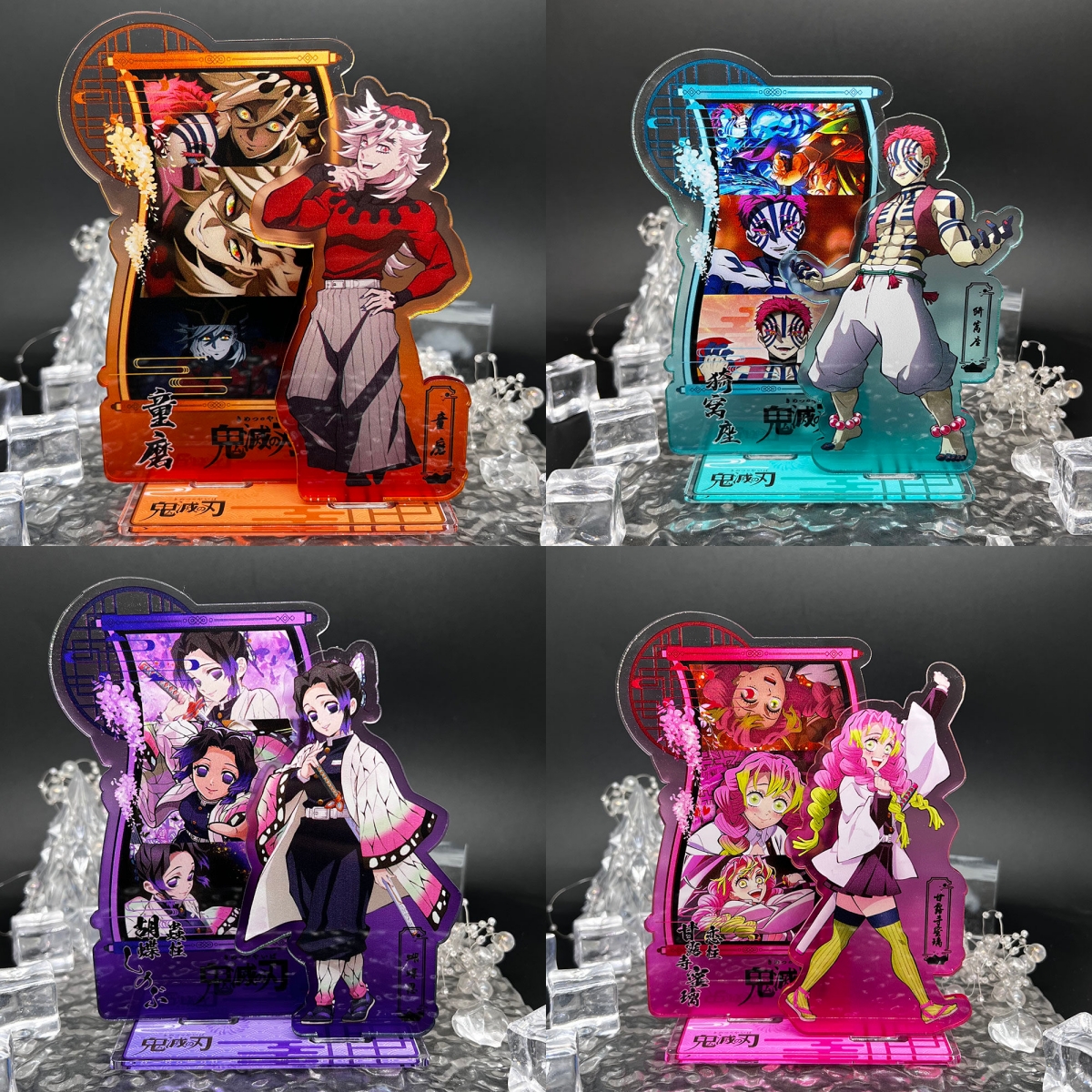 Model Kit Demon Slayer - Iblis avcısı sonsuzluk kalesi akrilik stand