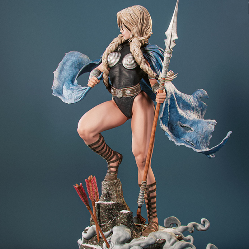 Model Kit Valkyrie - 2 Stil Oyun Karakteri 6677 Valkyrie