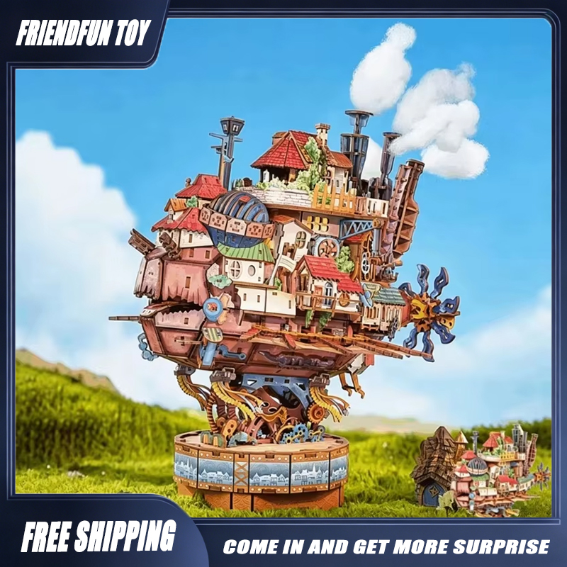 Model Kit Companies - Orijinal Seyahat Gemisi Howl'un Hareketli Kalesi