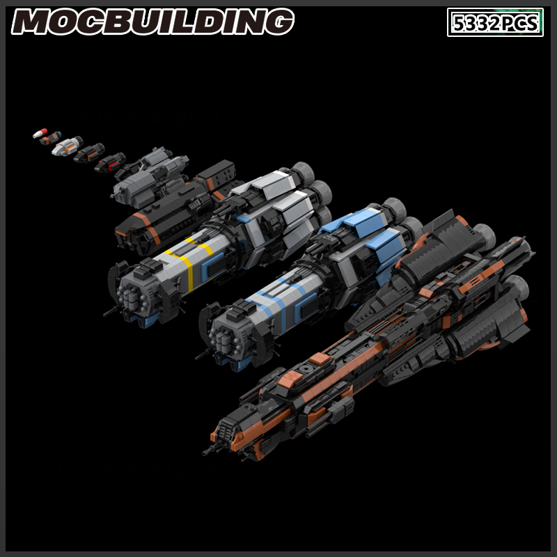 MOC Yapı Taşı Uzay Gemisi Yıld - Model Kit Destroyer incelemesi ve fiyatı