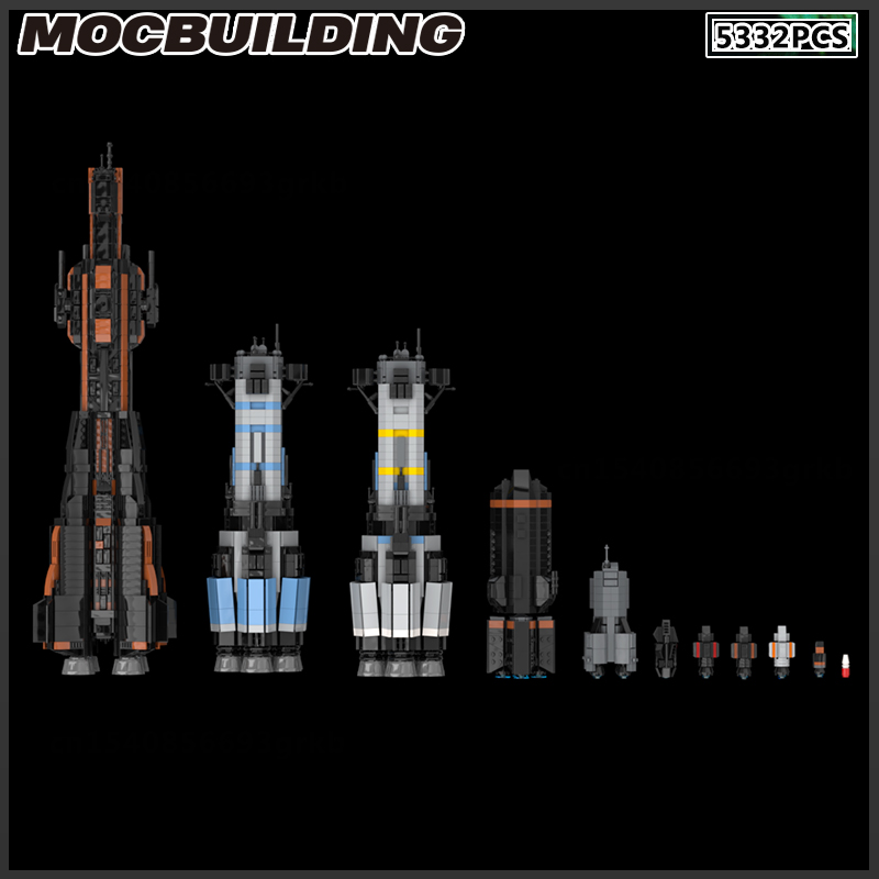 MOC Yapı Taşı Uzay Gemisi Yıld - Model Kit Destroyer incelemesi ve fiyatı