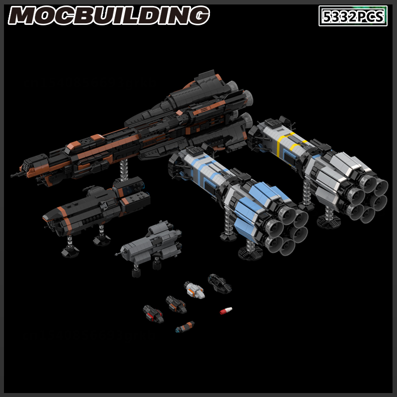 MOC Yapı Taşı Uzay Gemisi Yıld - Model Kit Destroyer incelemesi ve fiyatı