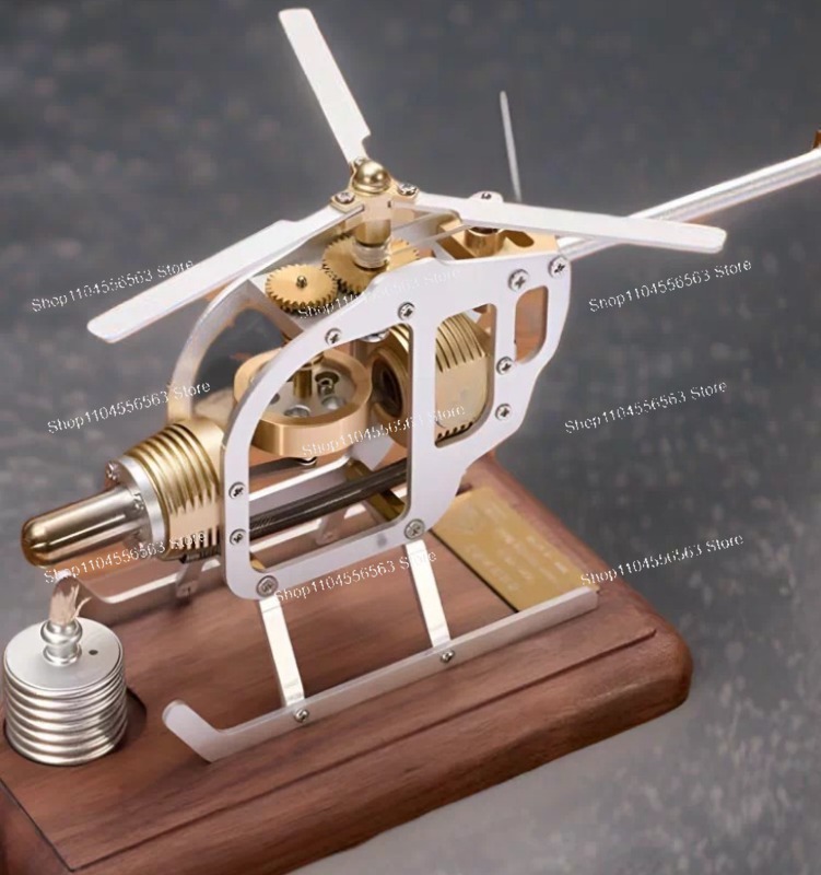 Mini Stirling Motorlu Helikopt - Model Kit Engine incelemesi ve fiyatı