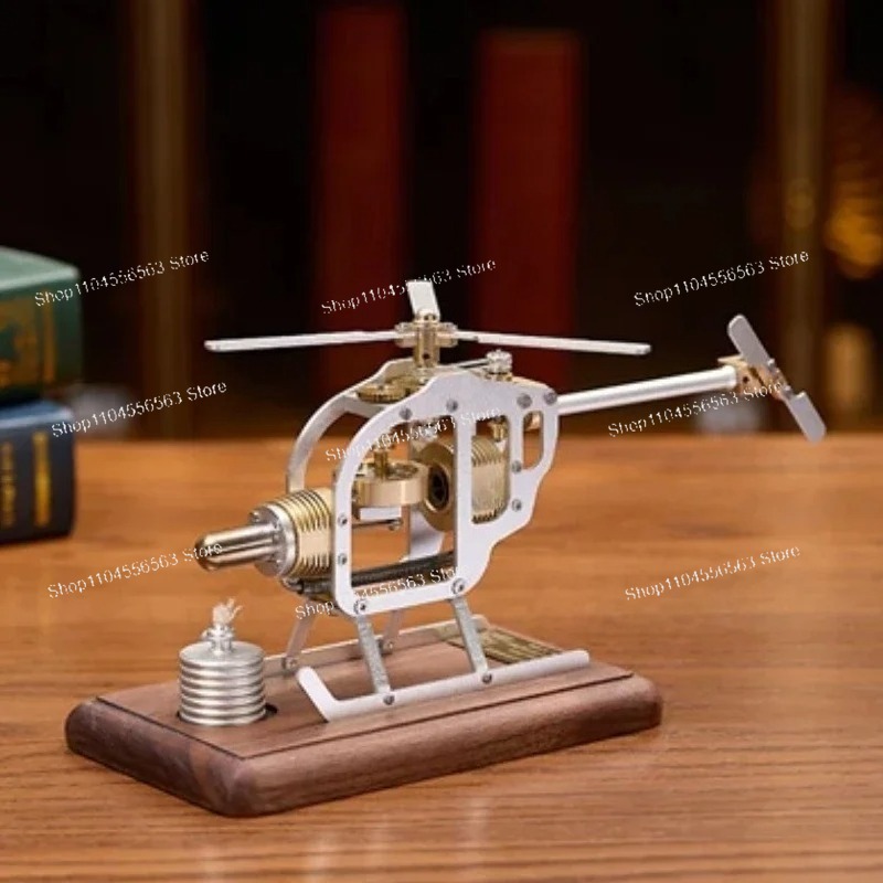 Mini Stirling Motorlu Helikopt - Model Kit Engine incelemesi ve fiyatı