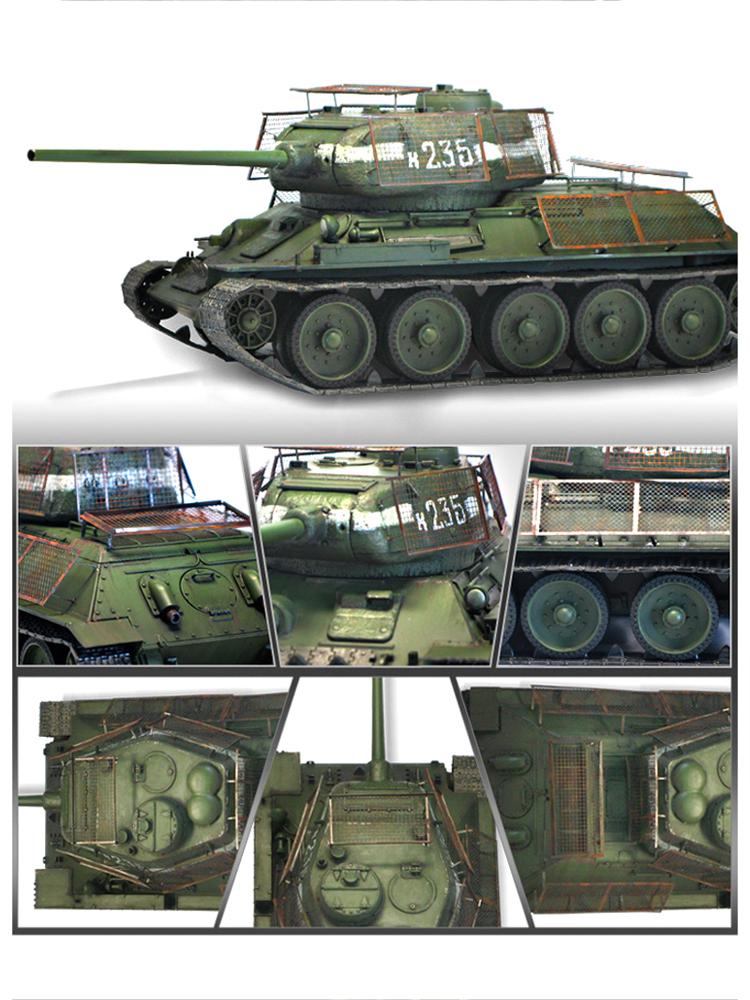 Akademi monte tankı model seti - Model Kit Academy incelemesi ve fiyatı