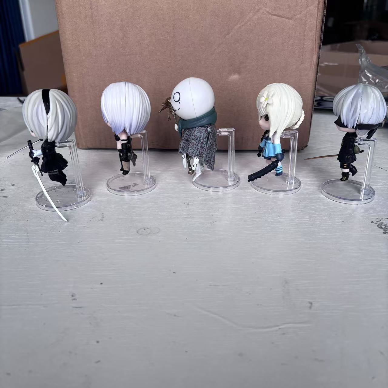 5 adet/takım Oyun NieR YoRHa 2 - Model Kit Nier Automata incelemesi ve fiyatı