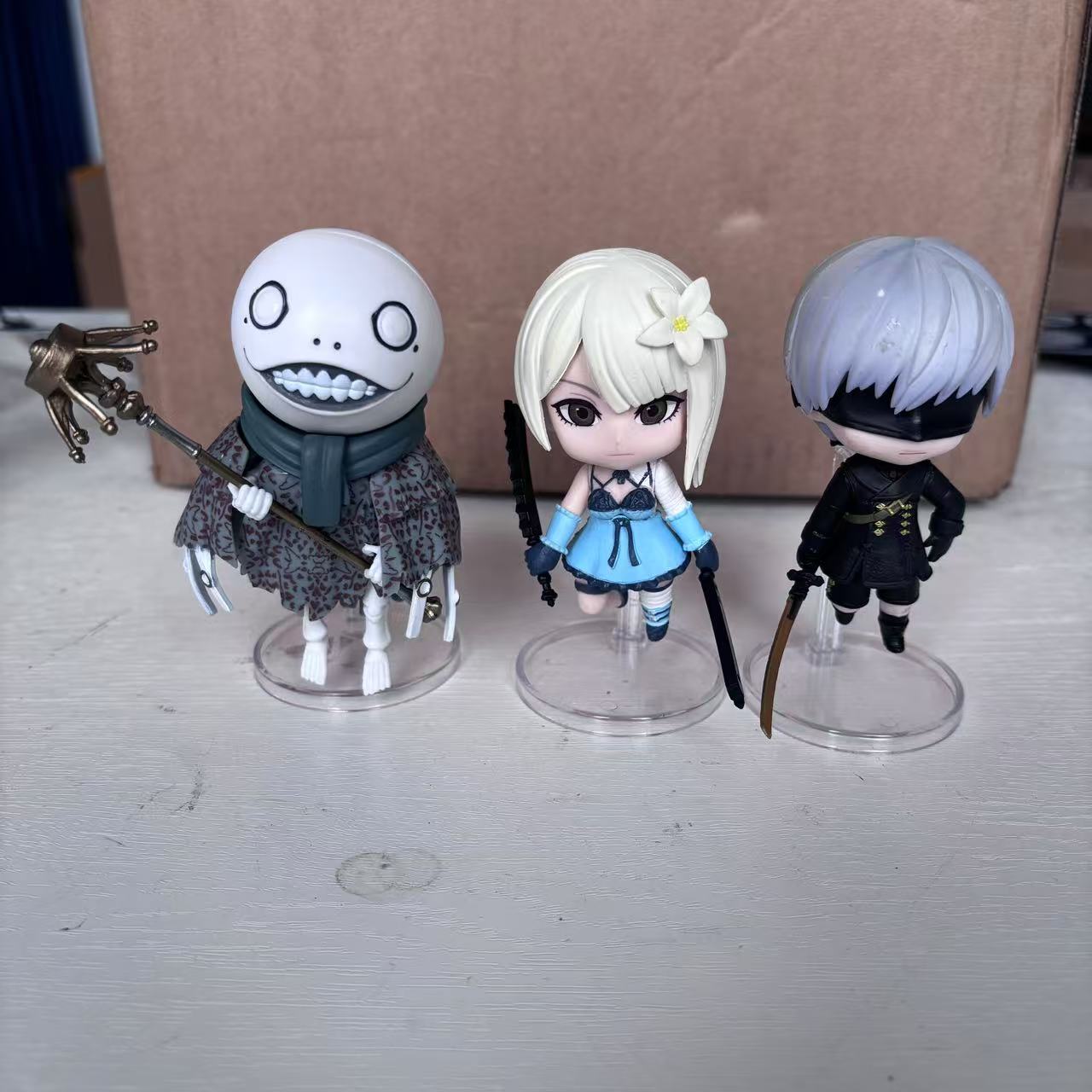 5 adet/takım Oyun NieR YoRHa 2 - Model Kit Nier Automata incelemesi ve fiyatı