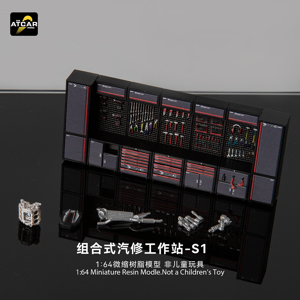Kicarmod 1/64 Reçine Garaj Atö - Model Kit Diorama incelemesi ve fiyatı