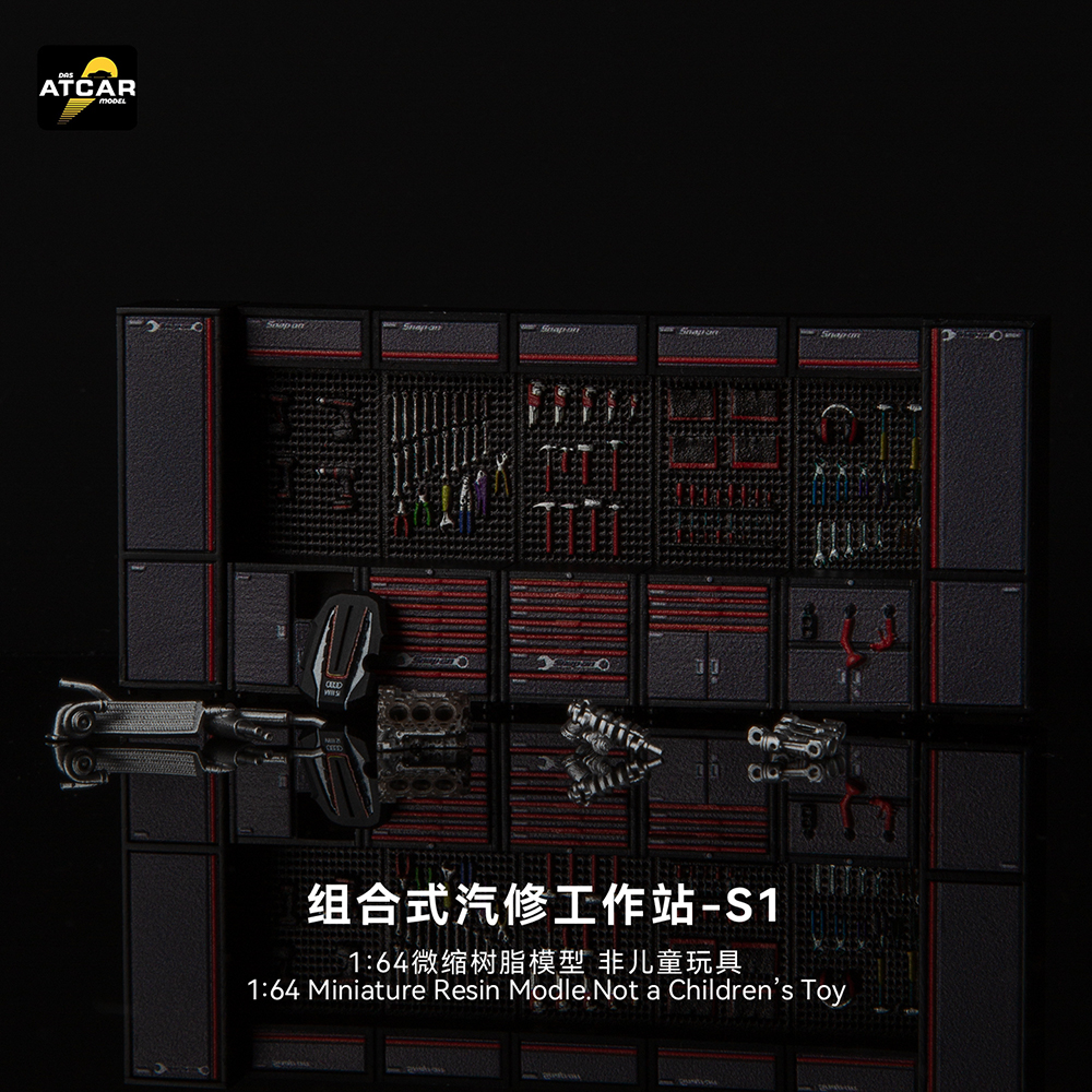 Kicarmod 1/64 Reçine Garaj Atö - Model Kit Diorama incelemesi ve fiyatı