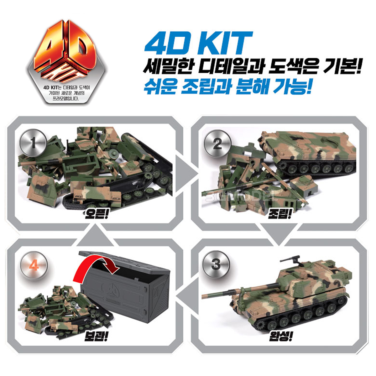 Academy 4D monte edilmiş model - Model Kit Academy incelemesi ve fiyatı