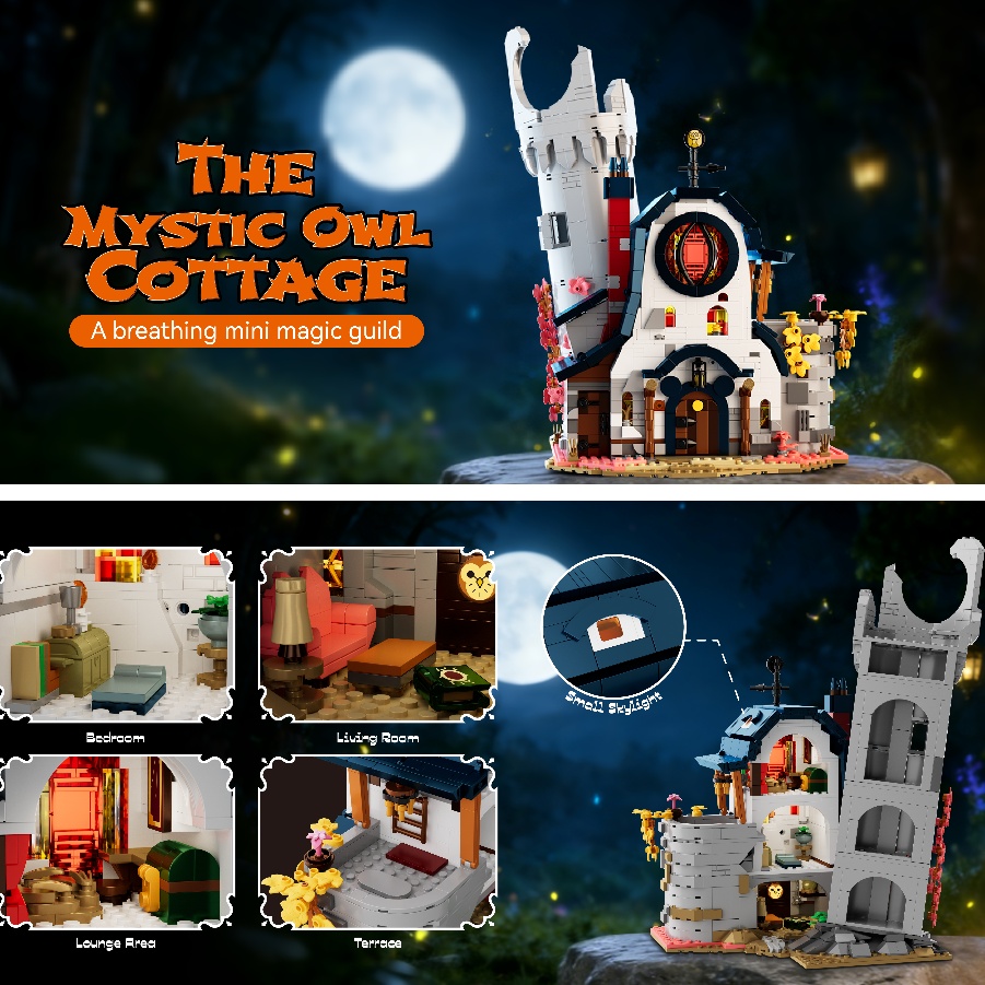 MOC Sokak Görünümü Sahne Orman - Model Kit Companies incelemesi ve fiyatı