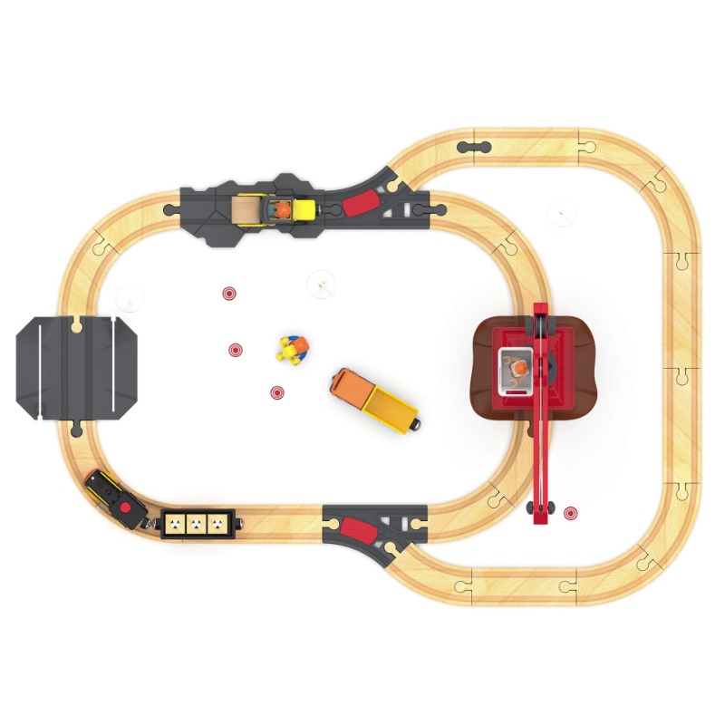 Ahşap demiryolu ray seti elekt - Model Kit Runner incelemesi ve fiyatı