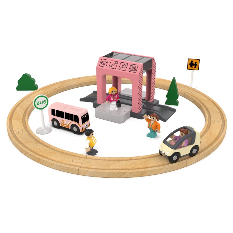 Ahşap demiryolu ray seti elekt - Model Kit Runner incelemesi ve fiyatı