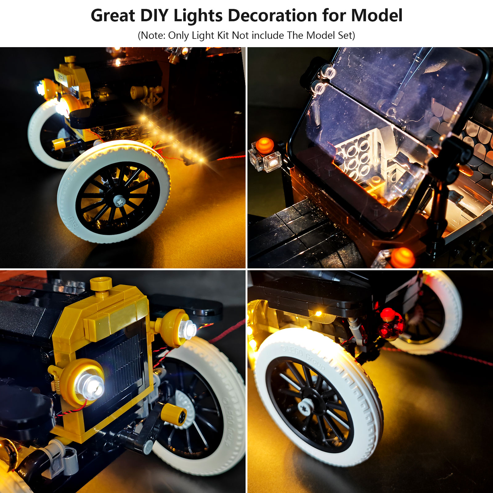 LYBMTWF LED Aydınlatma Kiti Le - Model Kit Companies incelemesi ve fiyatı