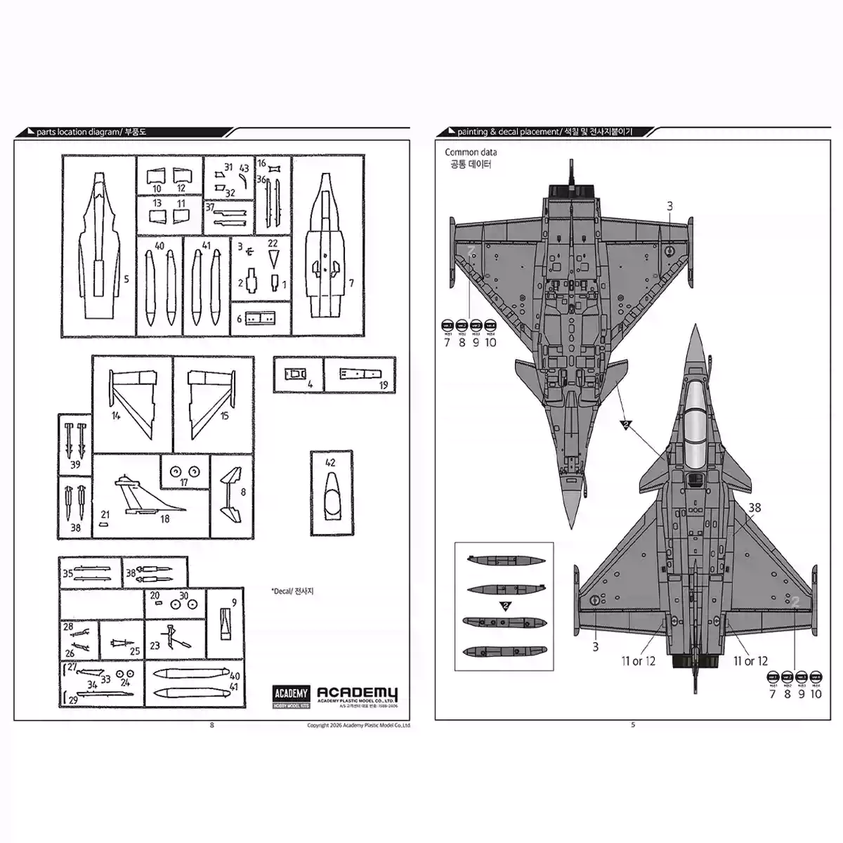 Academy Plastik Montajlı Uçak  - Model Kit Academy incelemesi ve fiyatı